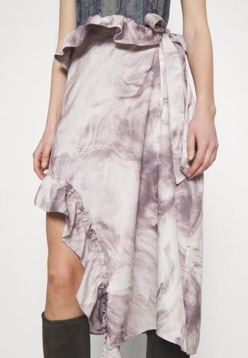 Юбка с воланами