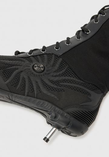 Сапоги на шнуровке