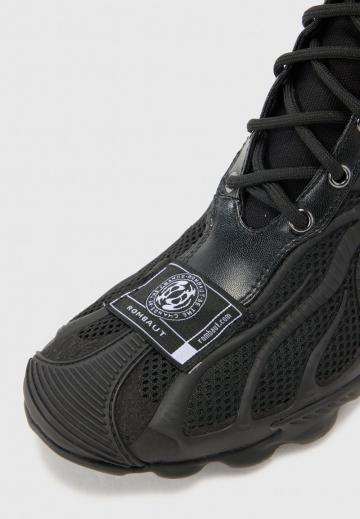 Сапоги на шнуровке