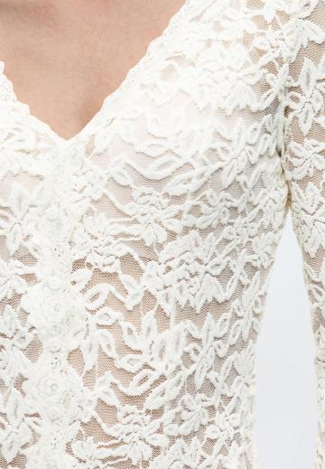 Кружевная блузка