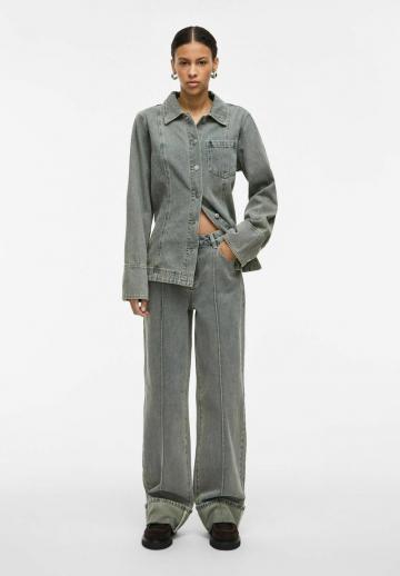 Джинсовая блузка