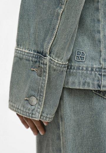 Джинсовая блузка