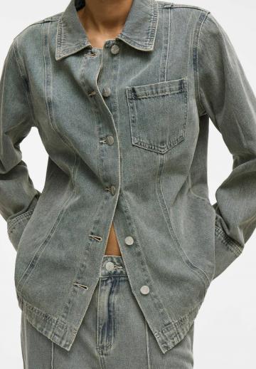 Джинсовая блузка