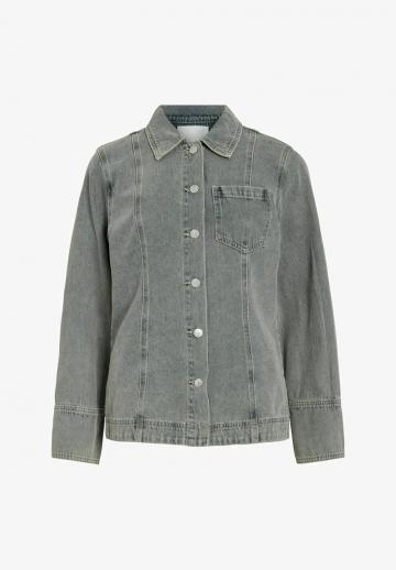 Джинсовая блузка