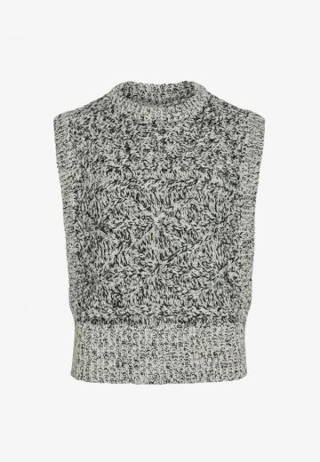 Пуловер без рукавов