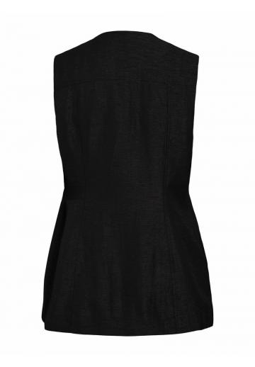 Длинный жилет