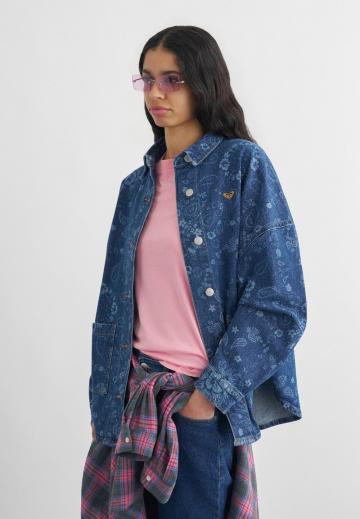Джинсовая блузка