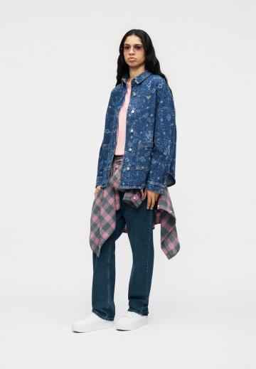 Джинсовая блузка