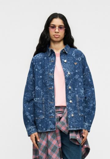 Джинсовая блузка