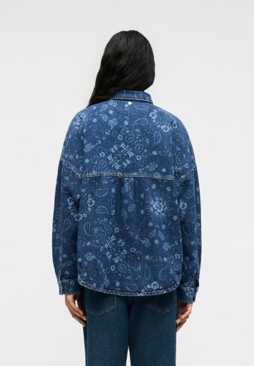 Джинсовая блузка