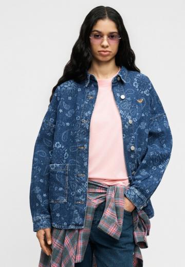 Джинсовая блузка