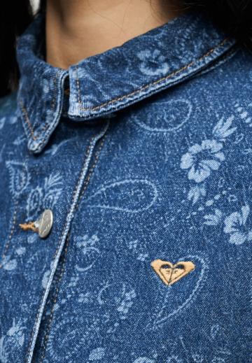 Джинсовая блузка