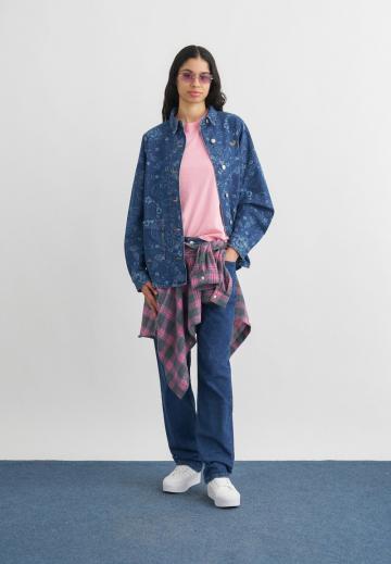 Свободные джинсы