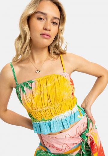 Топ на бретельках