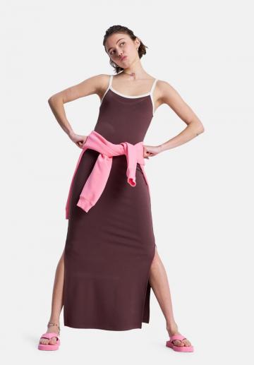 Платье без бретелек