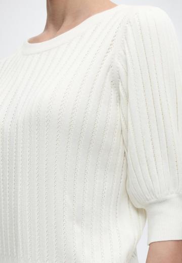 Пуловер с коротким рукавом