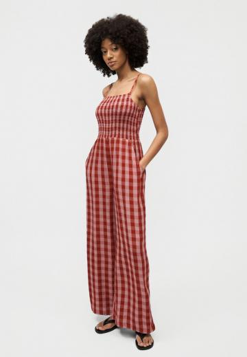 Джинсовый комбинезон