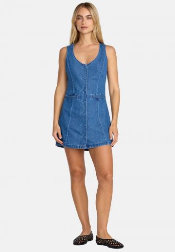 Джинсовое платье