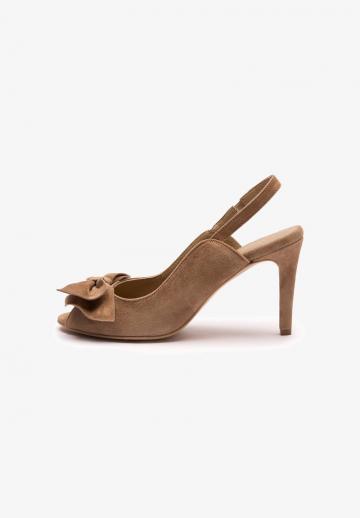 Туфли с открытым носом