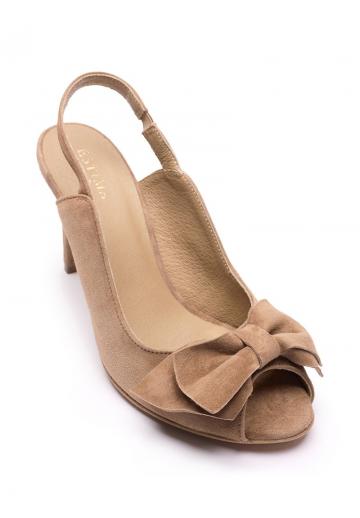 Туфли с открытым носом