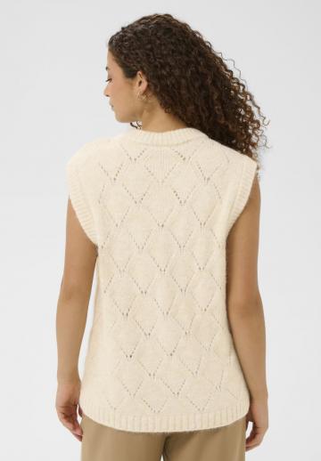 Пуловер без рукавов