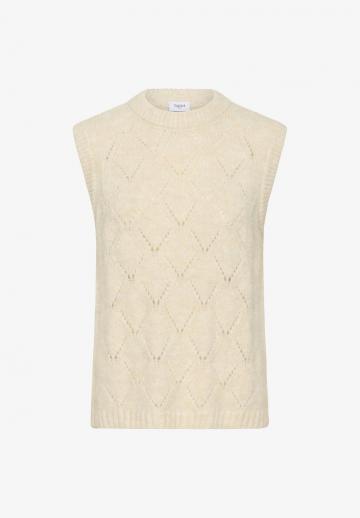 Пуловер без рукавов