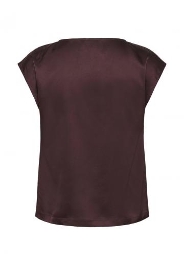 Атласная блузка