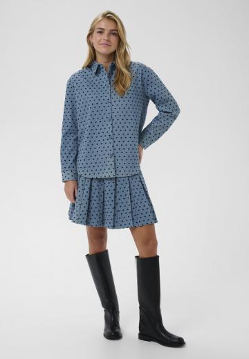 Джинсовая блузка