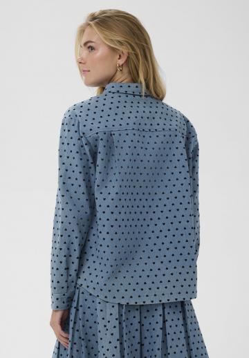 Джинсовая блузка