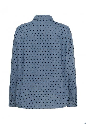 Джинсовая блузка