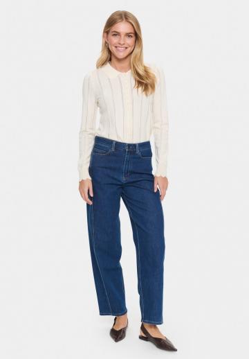 Прямые джинсы