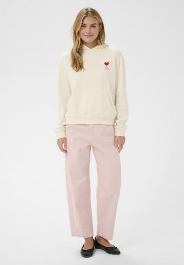 Пуловер с капюшоном