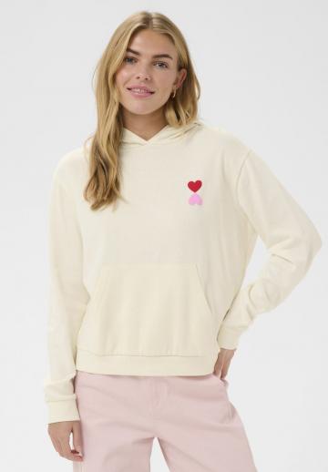 Пуловер с капюшоном