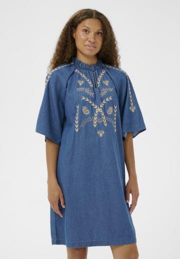 Джинсовое платье