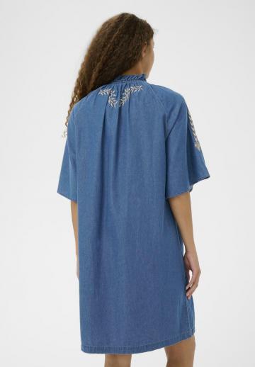 Джинсовое платье