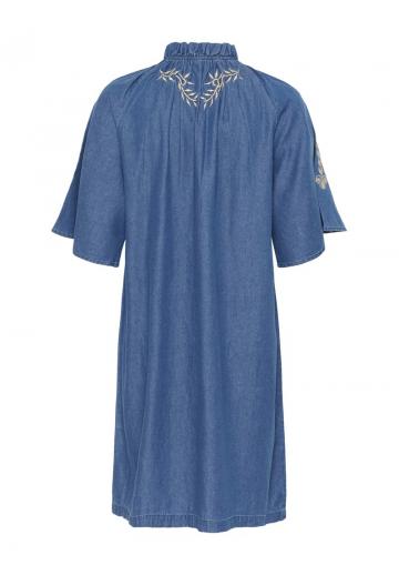 Джинсовое платье