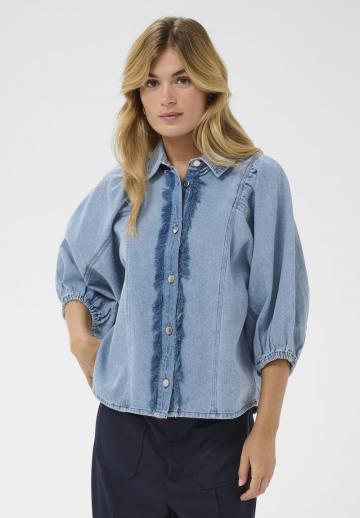 Джинсовая блузка