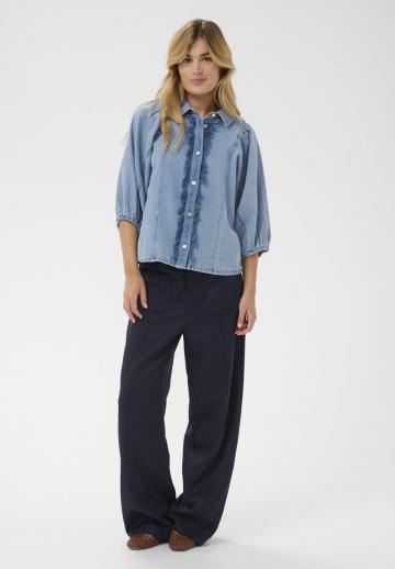 Джинсовая блузка