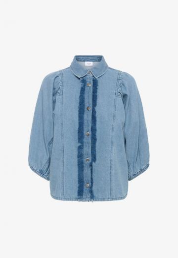 Джинсовая блузка