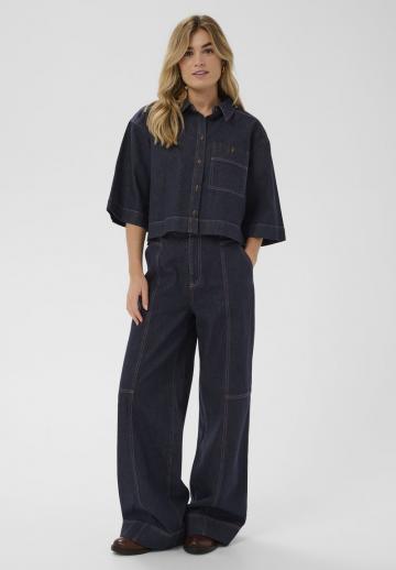 Джинсовая блузка