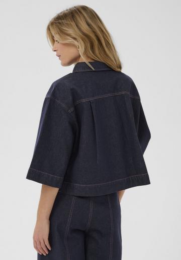 Джинсовая блузка