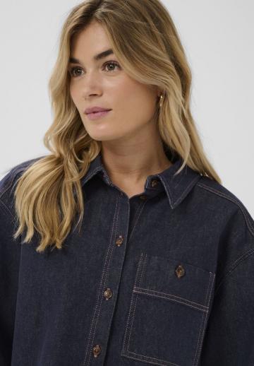 Джинсовая блузка