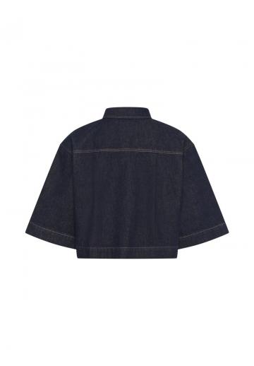 Джинсовая блузка