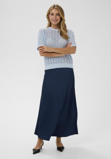 Пуловер с коротким рукавом