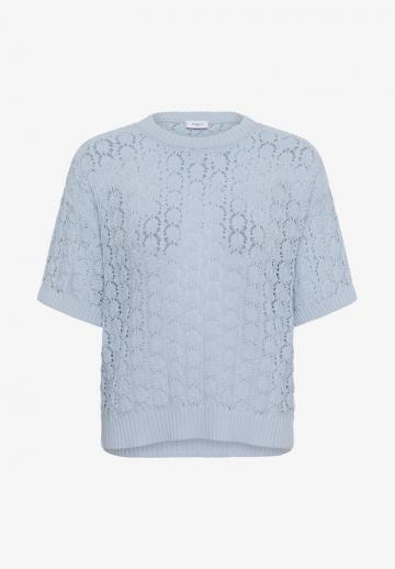 Пуловер с коротким рукавом