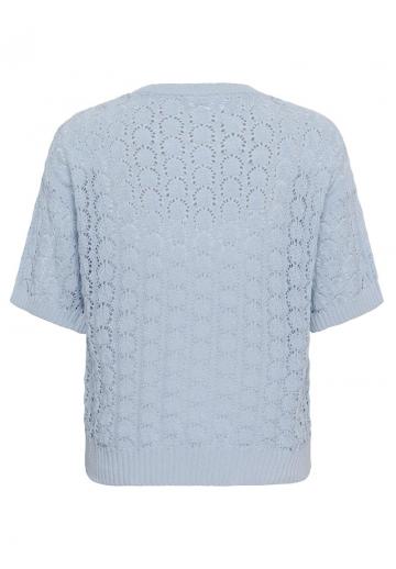 Пуловер с коротким рукавом