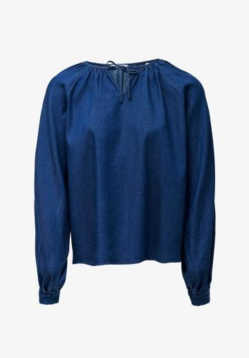 Джинсовая блузка