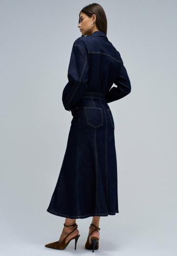 Джинсовое платье