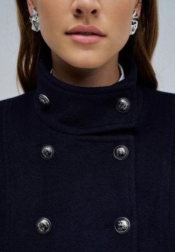 Шерстяное пальто