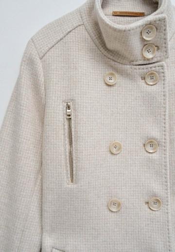 Шерстяное пальто